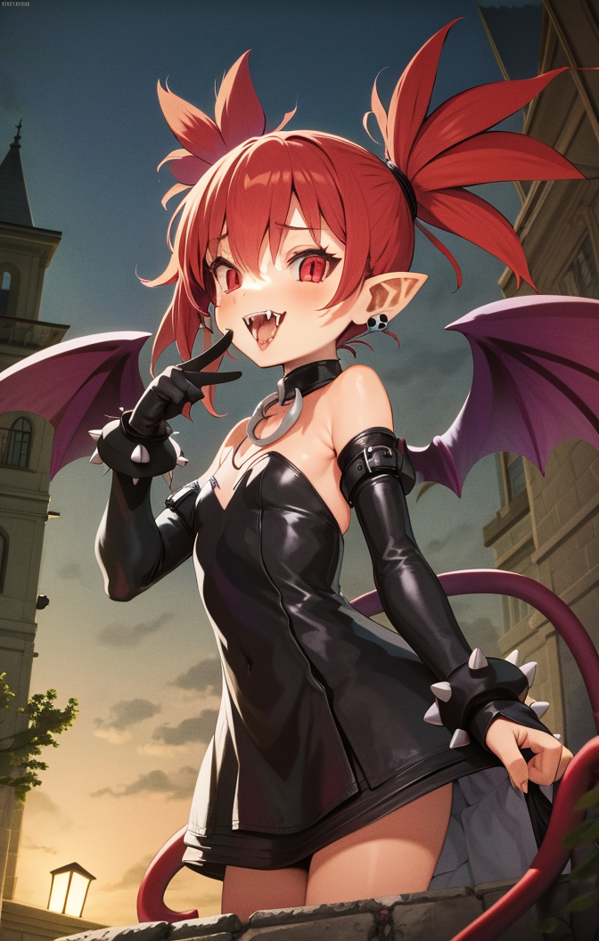 51407-2418724161-masterpiece, soft lighting, outdoors, nighttime, graveyeard, dead trees, etna [disgaea], 1girl, fangs, long sleeves, long black.png